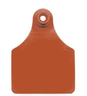 Allflex Brown Maxi Female 2 Piece Cattle Ear Tag - Durable Livestock ID