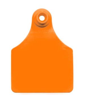 Allflex Orange Maxi Female 2 Piece Cattle Ear Tag - Durable Livestock ID
